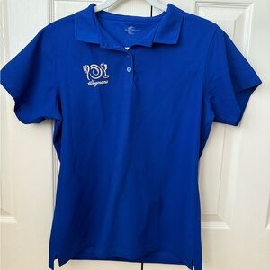 Wegmans Women’s Size M Blue Uniform Shirt